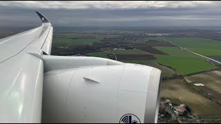 Beautiful Morning Landing In Paris Cdg - Air France A350