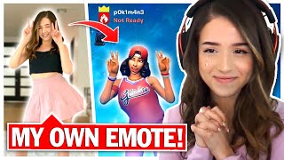 FORTNITE MADE ME AN EMOTE - New Pokimane Dance!