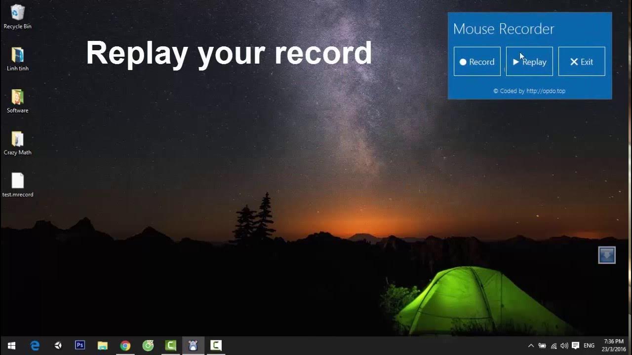 [AutoIT] Mouse Recorder v1.1 YouTube