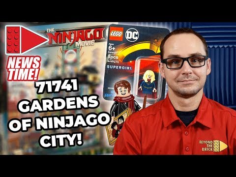 LEGO Gardens of Ninjago City Exclusive Next Year?! DC SuperGirl Minifig! | NEWS TIME with Mike