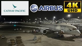 [Cathay Pacific: CX219 Hong Kong to Manchester] Airbus A350-900 XWB Premium Economy Flight Review