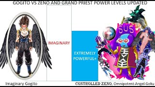 [Gogito Vs Zeno And Grand Priest Power Levels]-Credits in description!