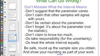 Chapter 18 Lesson 2b - Confidence Intervals Part 3