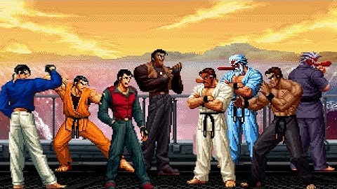 [KOF Mugen] Memorial | Robert Garcia vs Takuma Sakazaki [ 4vs4 ]