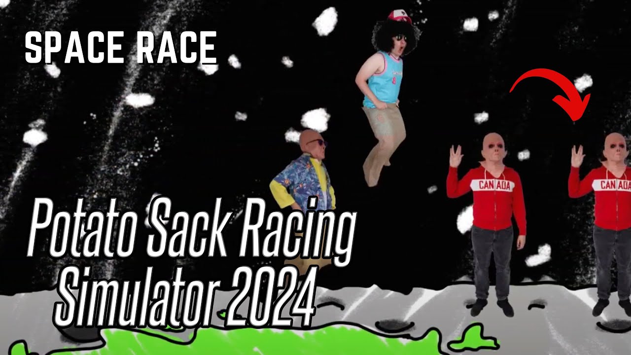 Space Race Potato Sack Racing Simulator 2024 YouTube