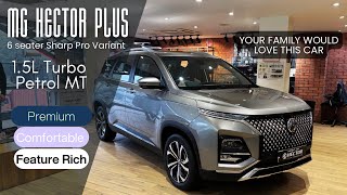 Mg Hector Plus Sharp Pro Tech-Loaded Suv Review