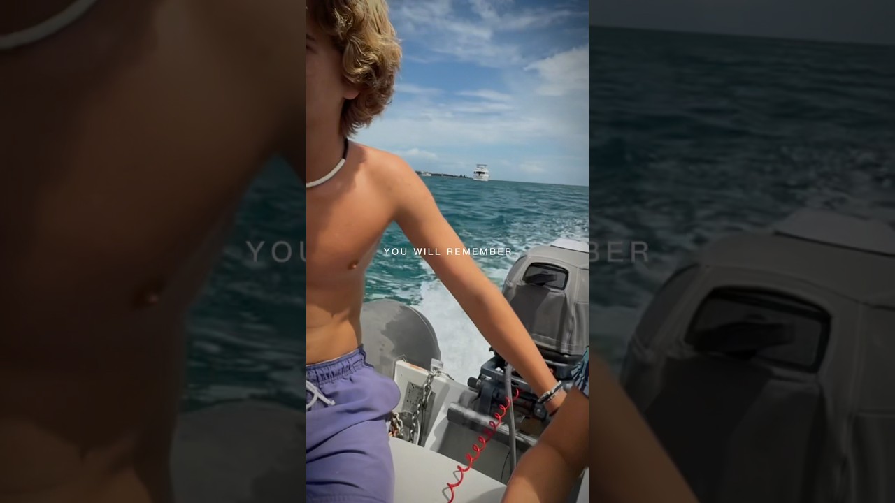 Summer Hits Different on a Boat 🌊
