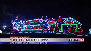 Holiday light display opens in Middletown