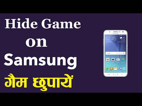 How To Hide Games On Android Samsung J7 Prime Me Game Hide Kaise Kare