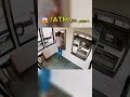 رجل محبوس داخل ماكينة الصراف النهاية غير متوقعة