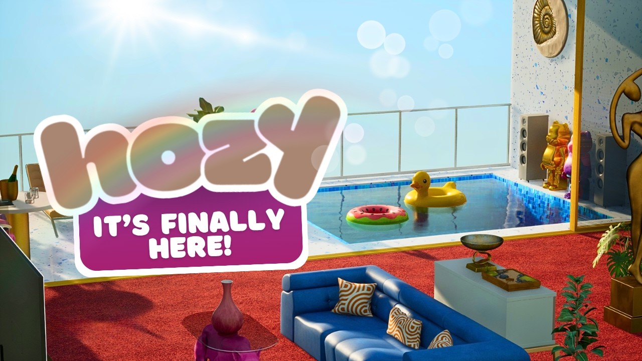 Hozy is a MUST-PLAY Decorating Game! 🦩| Comfy Couch 🛋️