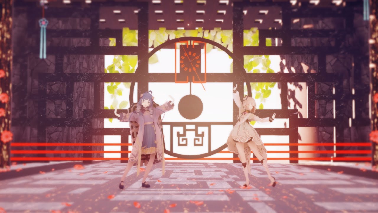 【7日之都mmd/萝月屠怯怯】霜雪千年