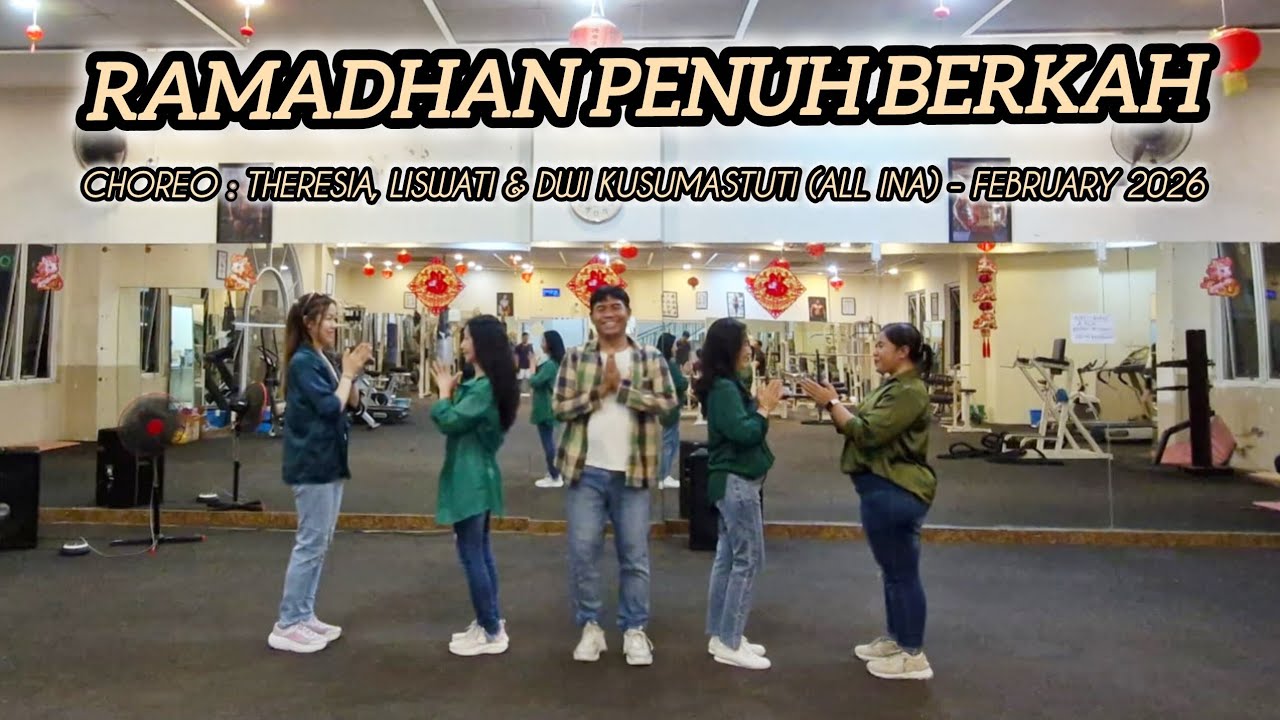 Ramadhan penuh berkah//Line dance// Coach Sugeng//CRR 