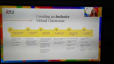 Creating an Inclusive Virtual Classroom
