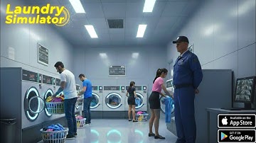 Laundry Simulator Gameplay Walkthrough (Android / ios)