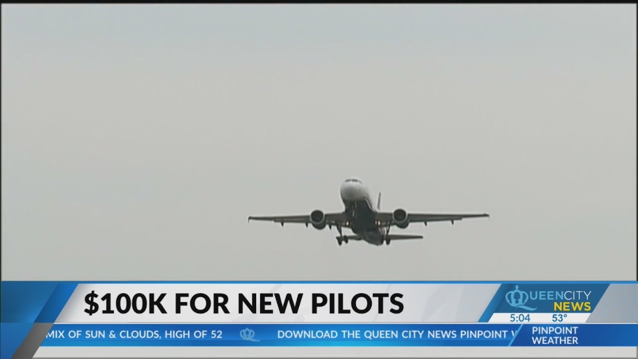 Piedmont Airlines offers new pilots 100K signing bonus YouTube