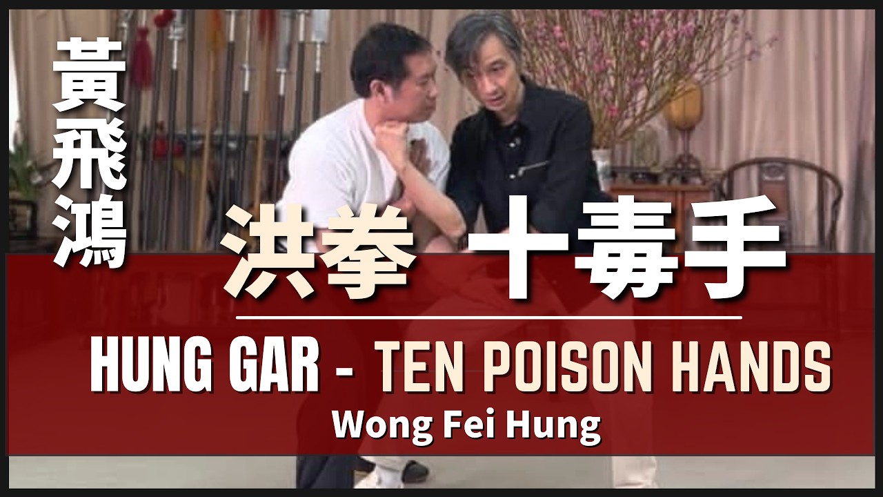 Wong Fei Hung  Hung Gar - Ten Poison Hands 黃飛鴻 洪拳 - 十毒手