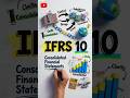 IFRS 10 Explained | Consolidated Financial Statements | #ifrs #ifrs10 #accountingstandards #shorts
