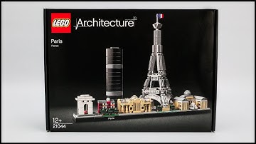 Lego Architecture 21044 Paris Speed Build
