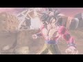 SSJ4 Goku vs Omega Shenron
