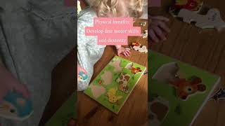 Physical, emotional and cognitive benefits of PUZZLES! #puzzles #childdevelopment #parenting