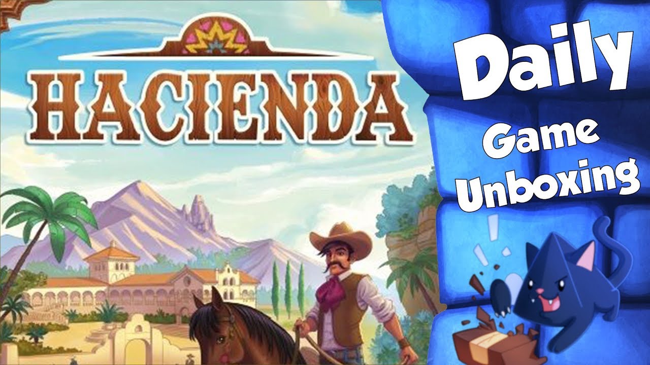 Hacienda Daily Game Unboxing YouTube