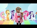 Margo make makeup with unicorns | Beautiful view for kids