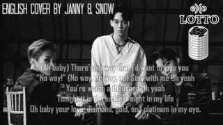 🎲 EXO (엑소) - LOTTO | English Cover by JANNY & Snow