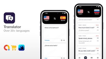 Translator - Over 20+ languages and Phrase Book feature | SwiftUI Source Code ready for Download