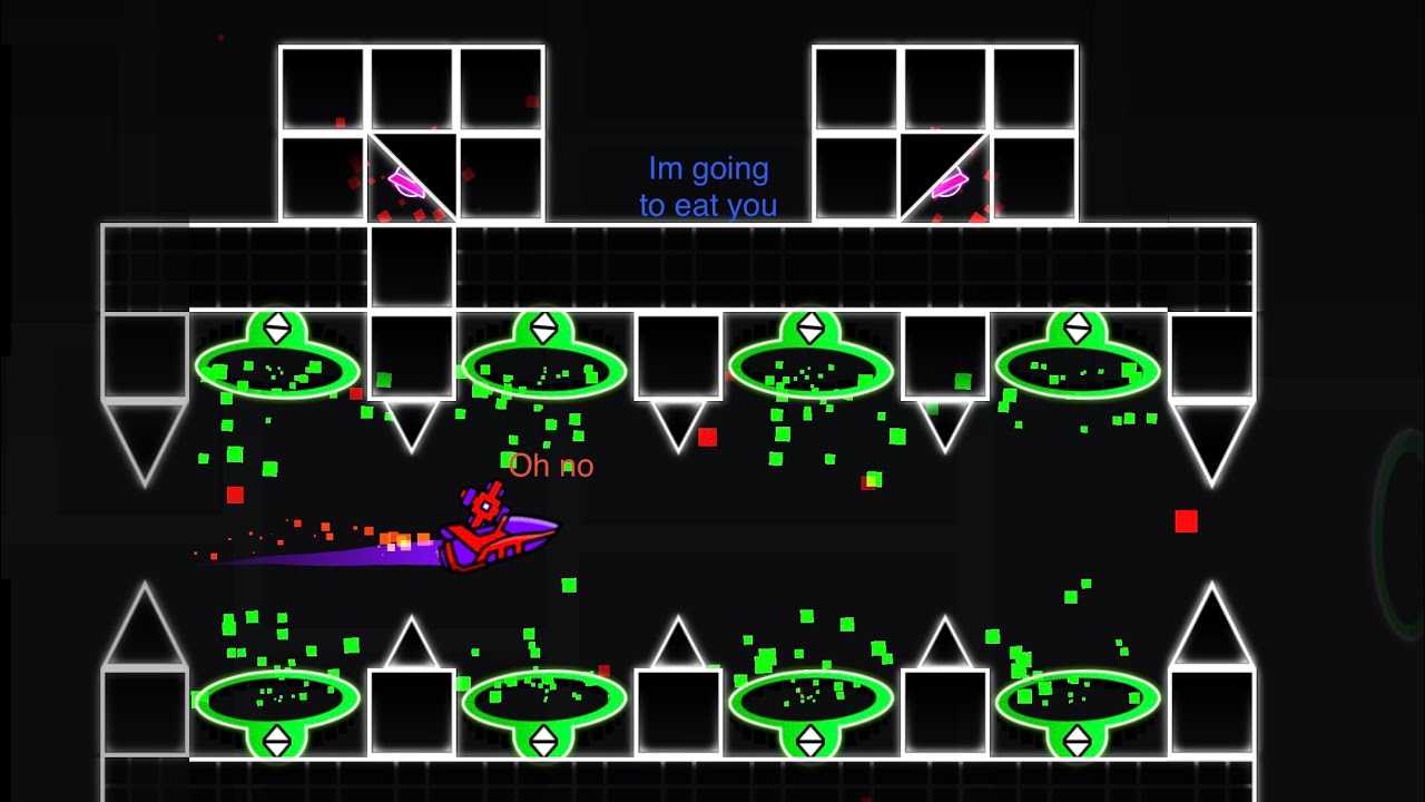 Building a Geometry Dash level - YouTube