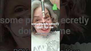 POV:Protecting your energy as a woohoo woman #funny #gaptooth #greygrowout #crystals #jokes #mum #uk