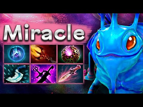 Видео: Миракл на Паке переигрывает на опыте! - Miracle Puck 7.33 DOTA 2