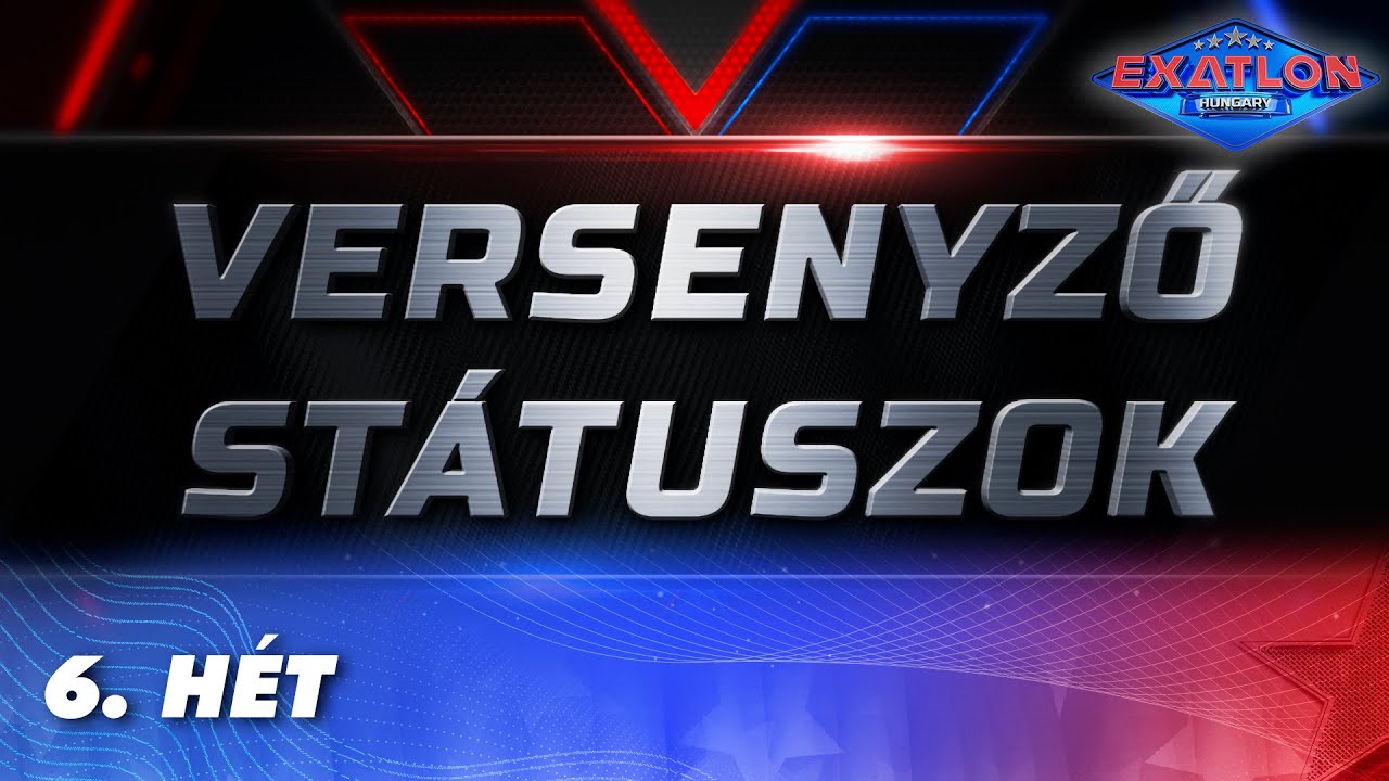 6. Hét | Heti Teljesítmény Státusz | Exatlon Hungary | 3. Évad