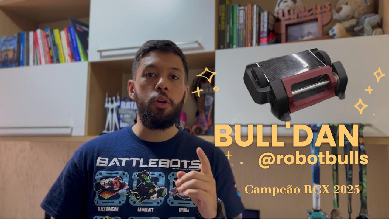 Robôs Campeões | Ep. 9 Bull'dan | Hobbyweight Combat Robot | 12 lb | 5,4 kg