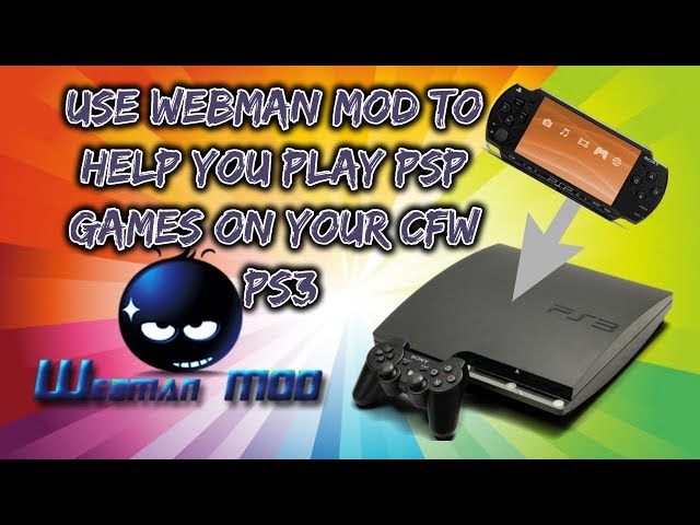 Play Psp Games On Ps3 With Help From Webman Mod - YouTube