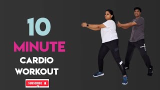 10 Min Full Cardio Workout At Home Ii Fat Burning Workout Ii Sewaty Exercise