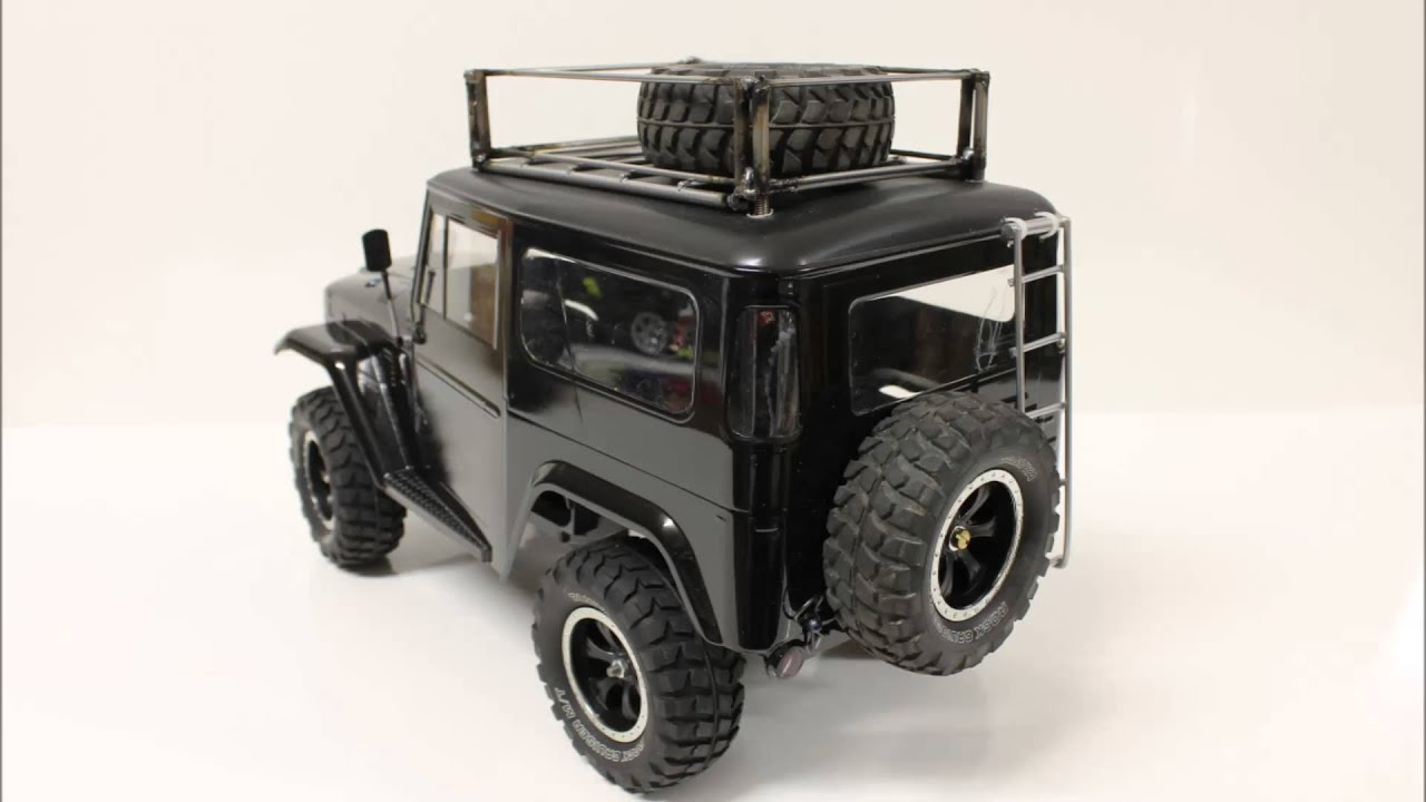 eac RC Crawler Body Toyota Land Cruiser repainted comversion to