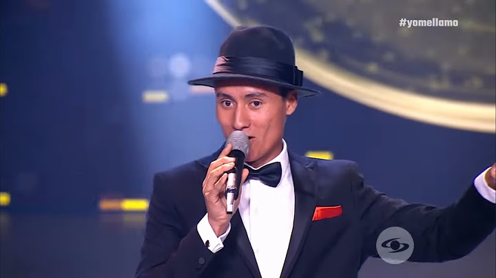 Frank Sinatra Yo Me Llamo 2025 - Canta “ New York, New York ” En Vivo - Doble Perfecto