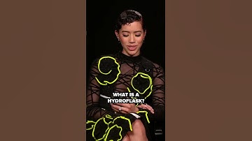 Jenna Ortega & Mason Gooding explaining "hydroflask" to the Scream VI cast