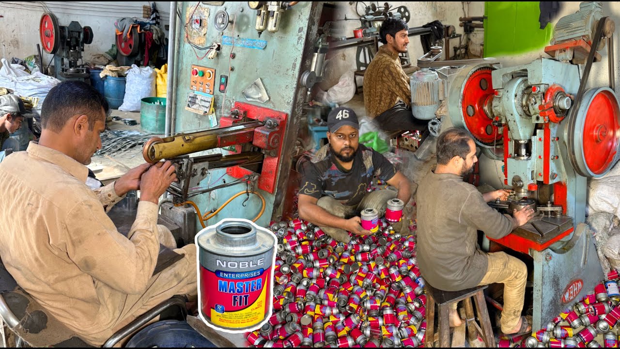 Amazing Manufacturing Process of Paint Canisters are Made | Mass Production process in Factory