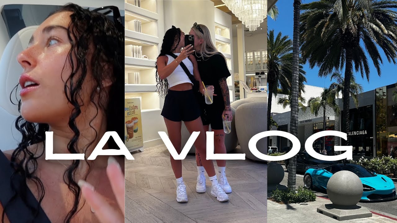 LA VLOG | Лечу свою девушку в Лос-Анджелес на её день рождения | Вождение по неправильной стороне...