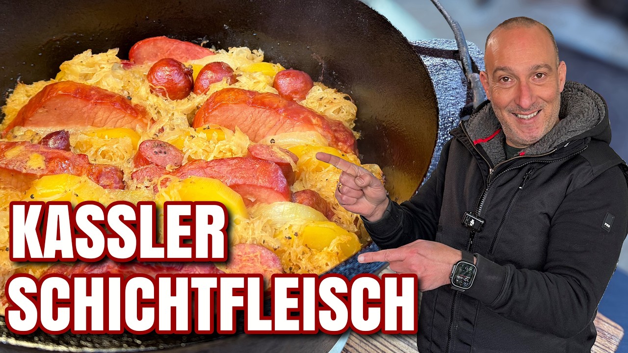 Kasseler Schichtfleisch aus dem Dutch Oven