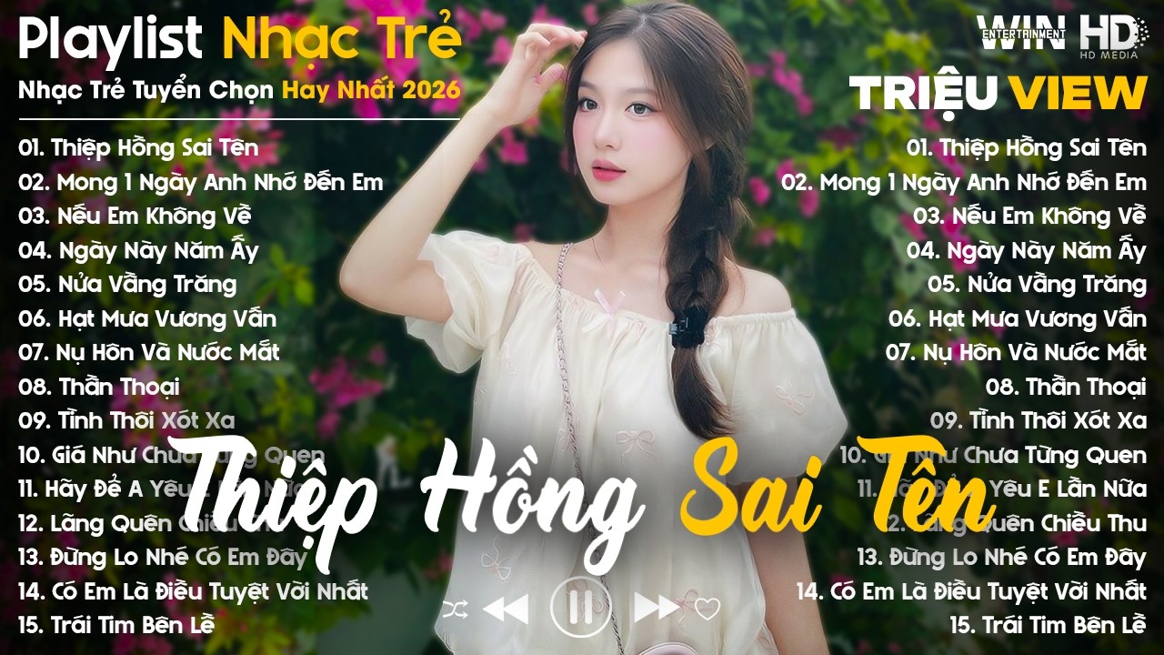 Thiệp Hồng Sai Tên, Mong Một Ngày Anh Nhớ Đến Em - Nhạc Trẻ Ballad Tâm Trạng Hot TikTok TRIỆU VIEW