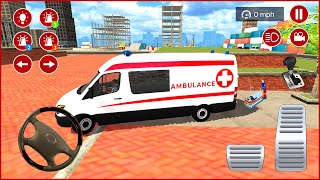 Direksiyonlu Ambulans oyunu 3D #256 American Ambulance Simulator Ambulans oyunları Android Gameplay