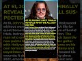 At 61, Johnny Depp Finally Reveals What We All Suspected #shorts