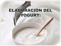Elaboración de Yogurt Artesanal