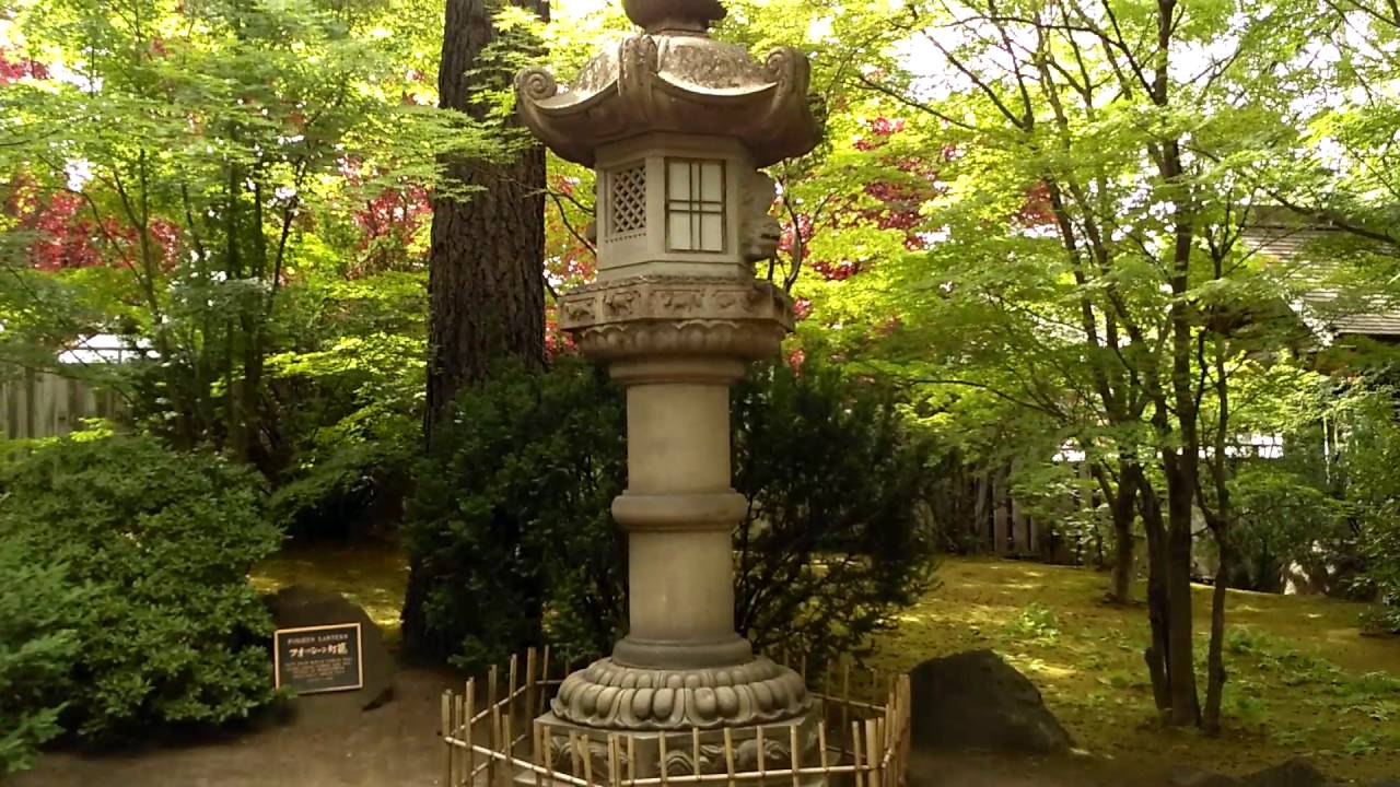 Japanese Garden Manito Park Spokane Youtube