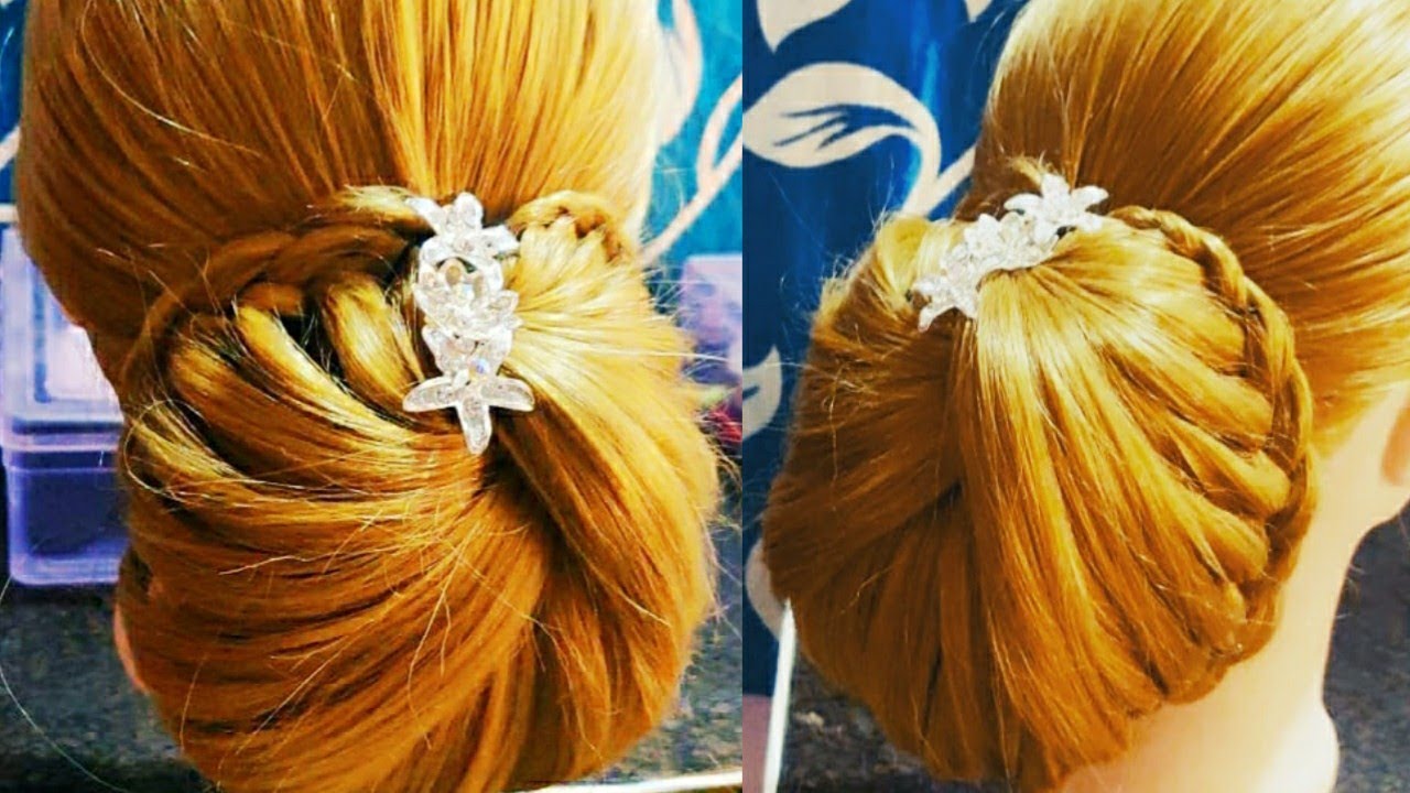 Trendy And Easy Hairstyle For Wedding And Parties YouTube trendy-and-easy-hairstyle-for-wedding-and-parties-youtube