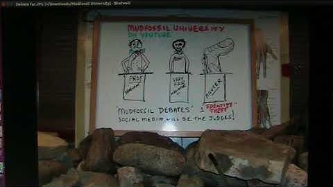 Mudfossil University Debates Academia pt1