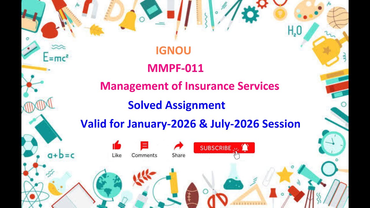 MMPF 011 SOLVED ASSIGNMENT | MMPF 011 IGNOU Solved Assignment Jan 2026 & July 2026 | IGNOU